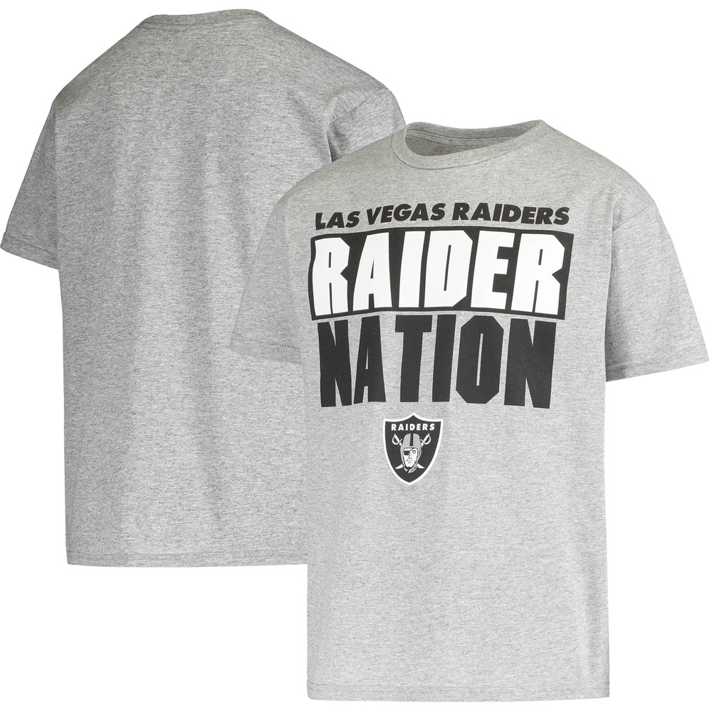 Las Vegas Raiders T-Shirts Ash Grey